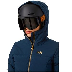 Winter Puffy jacket Helly Hansen Small Blue for ski snow